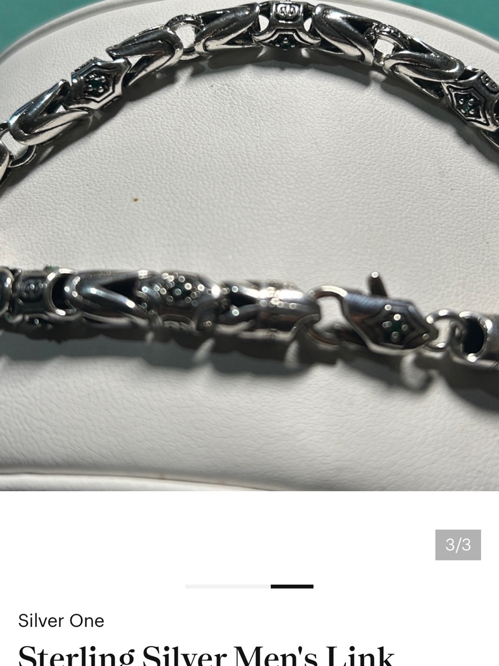 Silver Men's you’re going to see same photo but different sizes - Picture 2 of 3